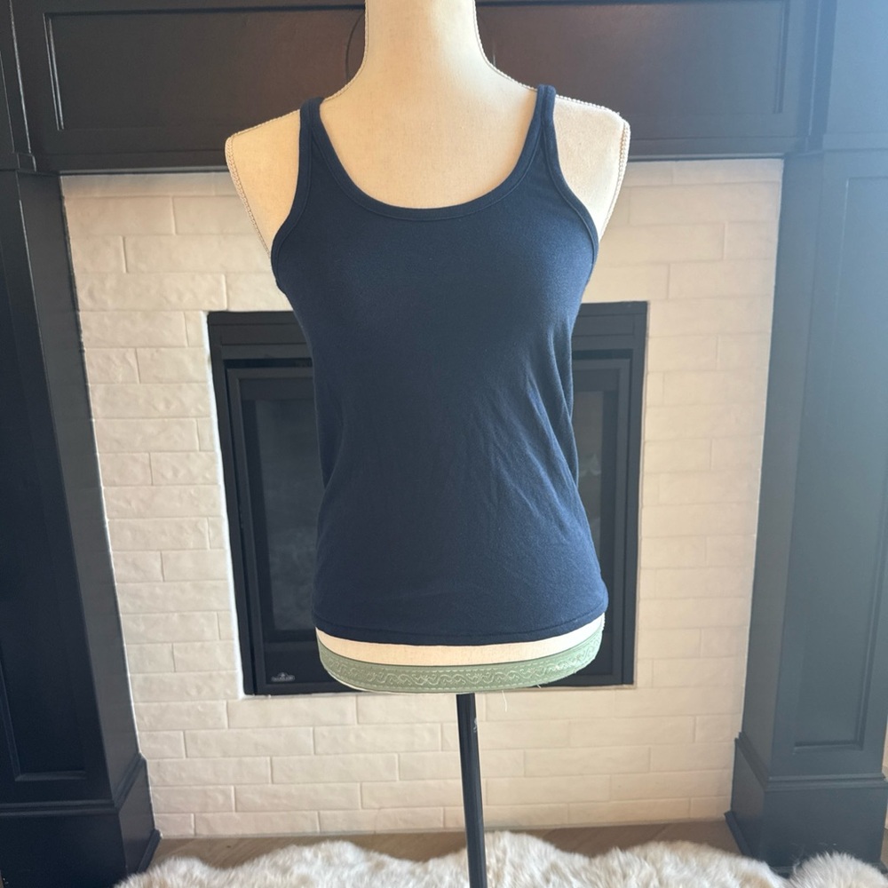 J. Crew Navy Blue Tank Top Size Small
